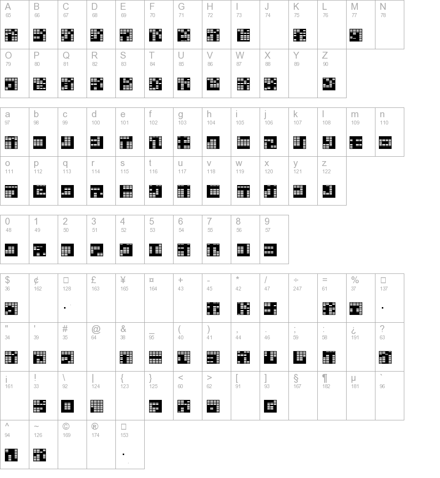 katakana,block
