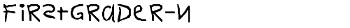 FirstGrader-Normal Normal font TrueType gratuito