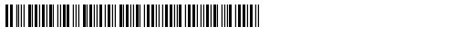 3 of 9 Barcode Regular TrueType-Schriftart
