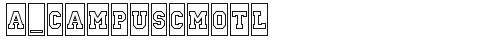 a_CampusCmOtl Bold truetype шрифт