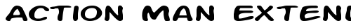 Action Man Extended Regular truetype font