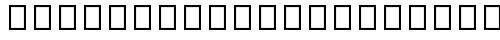 Arial Alternative Symbol Regular truetype font