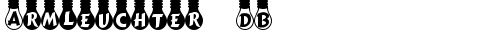 Armleuchter DB Bold TrueType-Schriftart