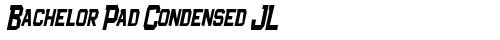 Bachelor Pad Condensed JL Italic free truetype font