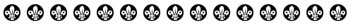 Baden-Powell Patrol Animals Regular free truetype font