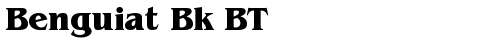 Benguiat Bk BT Bold truetype шрифт бесплатно