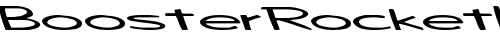 BoosterRocketLight83 Regular TrueType-Schriftart