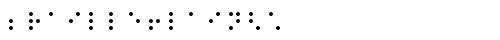 BraillePlainHC Regular truetype font