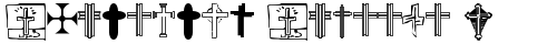 Christian Crosses V Regular truetype шрифт бесплатно