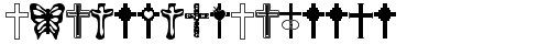 ChristianCrosses Regular truetype шрифт