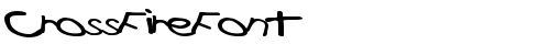 CrossFireFont Regular truetype шрифт