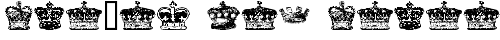 crowns and coronets Regular truetype font
