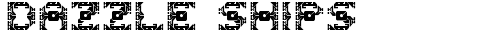 Dazzle Ships Diode truetype font