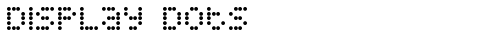 Display Dots Regular truetype шрифт