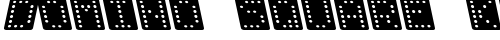 Domino square kursiv Regular font TrueType gratuito