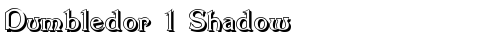 Dumbledor 1 Shadow Regular truetype font