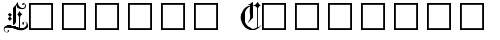 Elegant Capitals II Regular TrueType-Schriftart