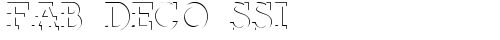 Fab Deco SSi Regular truetype шрифт