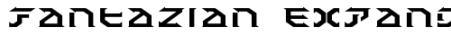 Fantazian Expanded Expanded truetype шрифт бесплатно