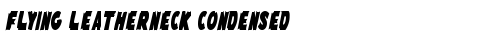 Flying Leatherneck Condensed Condensed truetype fuente gratuito
