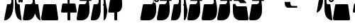 Frigate Katakana - Light Regular TrueType police