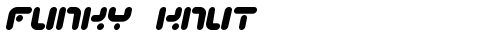 Funky Knut Regular truetype font
