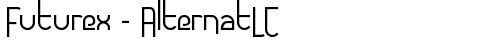 Futurex - AlternatLC Regular font TrueType gratuito