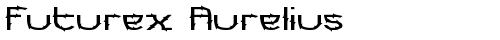 Futurex Aurelius Regular free truetype font