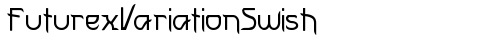 FuturexVariationSwish Regular truetype шрифт
