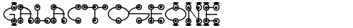 GalactoseONE Regular TrueType-Schriftart