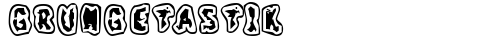 GrungeTastik Regular truetype font