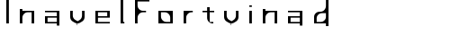 InavelFortvinad Regular truetype шрифт