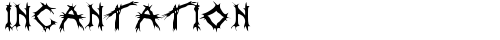 Incantation Regular truetype font
