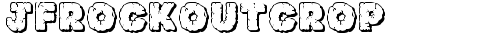 JFRockOutcrop Regular truetype шрифт бесплатно