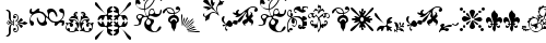 JournalDingbatsFiveSSK Regular TrueType-Schriftart