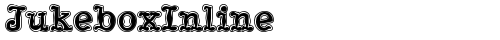 JukeboxInline Regular truetype шрифт