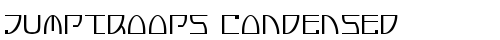 Jumptroops Condensed Condensed truetype шрифт