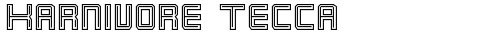 Karnivore Tecca Regular free truetype font