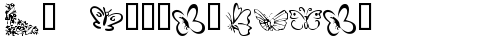 KR Butterflies Regular truetype шрифт