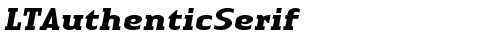 LTAuthenticSerif Bold Italic Truetype-Schriftart kostenlos