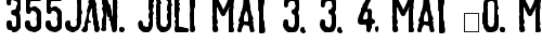 LTTagesstempel Regular truetype шрифт