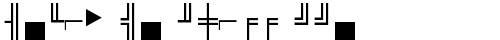 Micro Pi Three SSi Normal truetype шрифт бесплатно