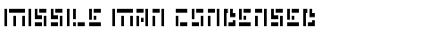 Missile Man Condensed Condensed truetype шрифт
