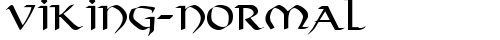 Viking-Normal Regular truetype font