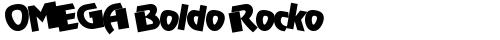 OMEGA Boldo Rocko Regular truetype font