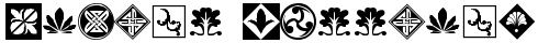 Orient Patterns Regular truetype font
