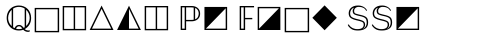 Quanta Pi Four SSi Regular truetype font
