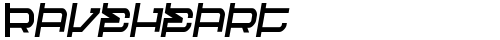 Raveheart Regular truetype шрифт