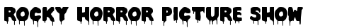 Rocky Horror Picture Show Regular truetype шрифт бесплатно