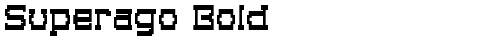 Superago Bold Bold TrueType-Schriftart